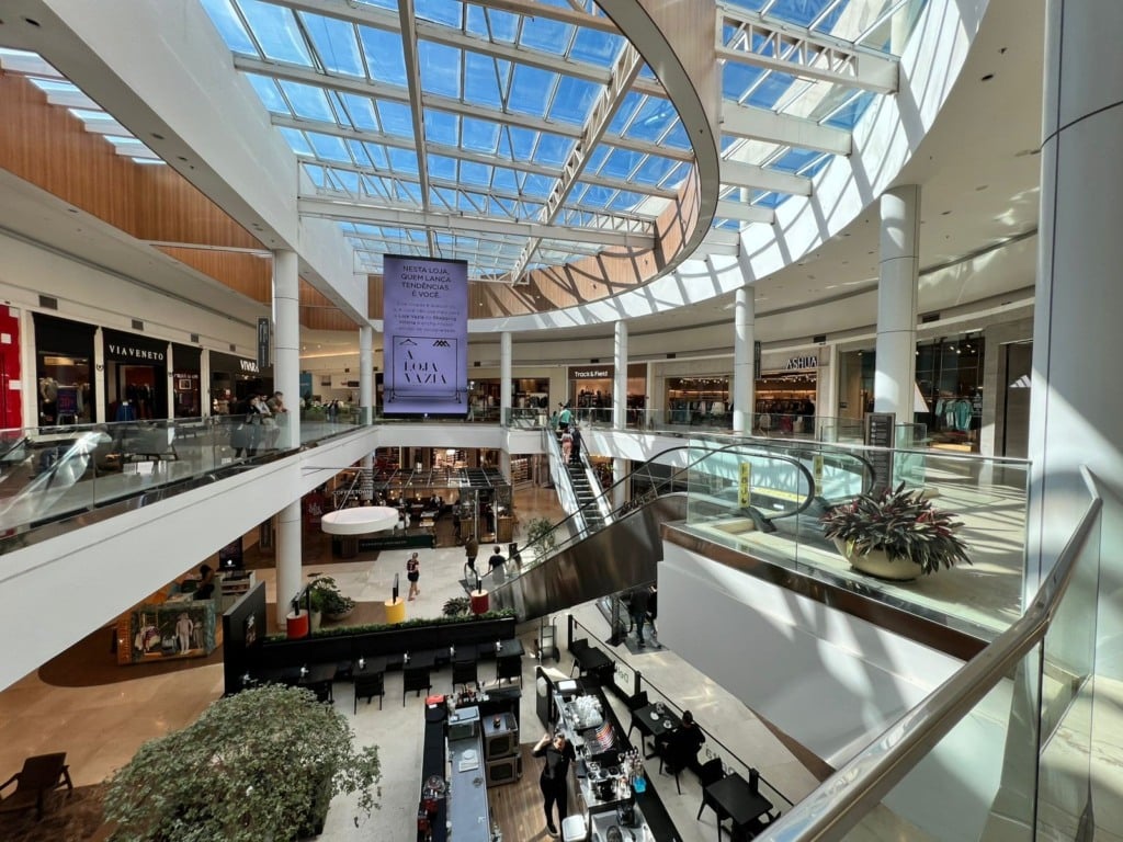 Vista interna do Shopping Vitória. Foto: Shopping Vitória/Divulgação Vista interna do Shopping Vitória. Foto: Shopping Vitória/Divulgação