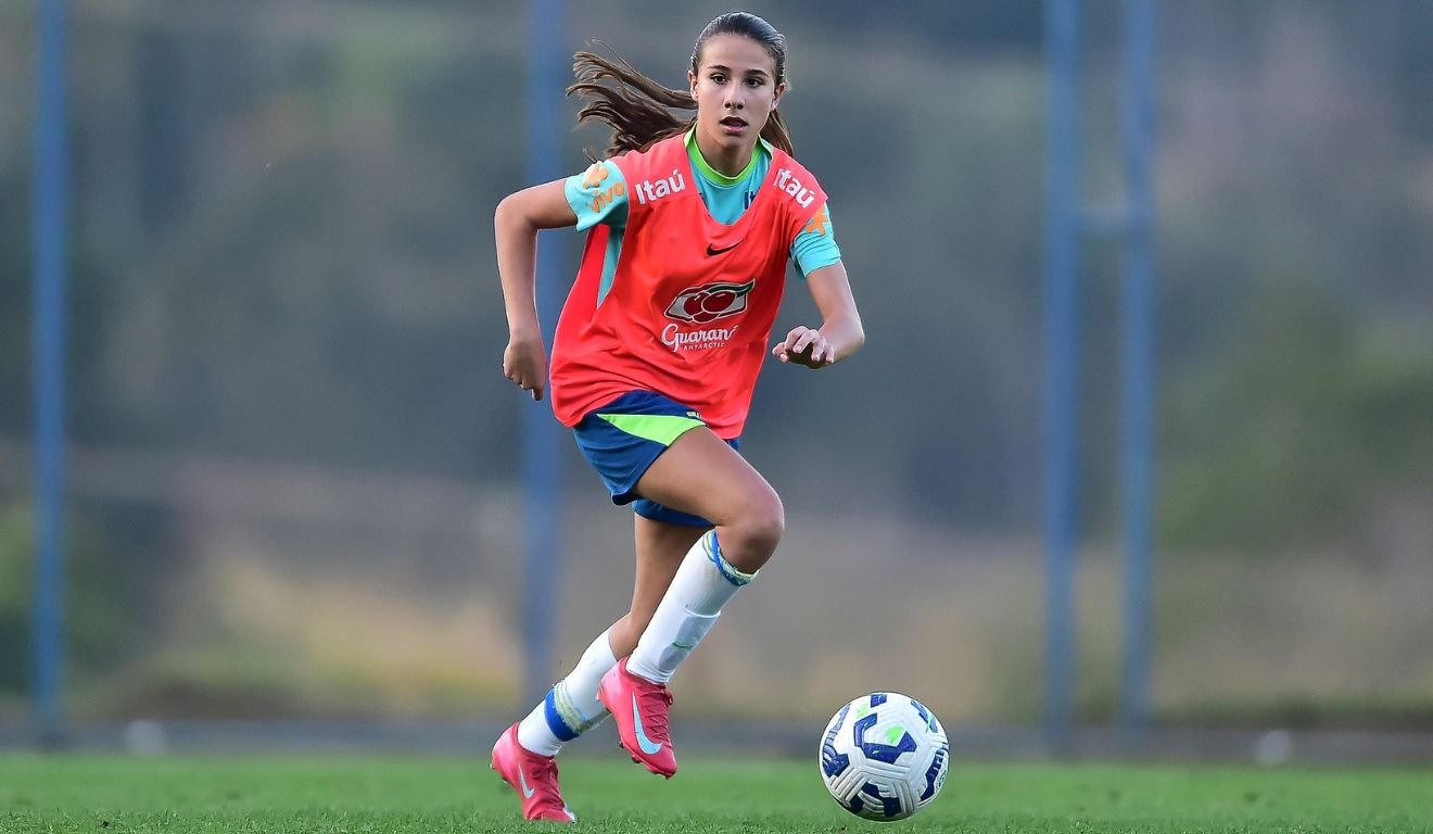 Sofia Gamonal na seleção brasileira feminina sub-15.
