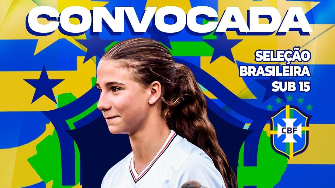 Sofia Gamonal é convocada para a seleção brasileira sub-15