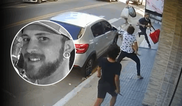 Vídeo mostra momento em que sogra esfaqueia o genro em Guarapari