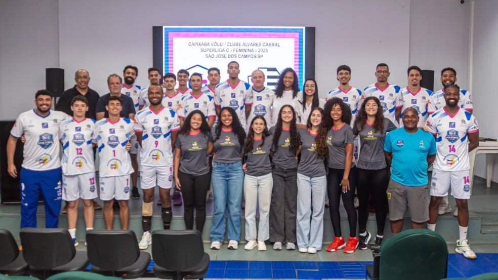 Apresentação dos times do ES na Superliga C Apresentação dos times do ES na Superliga C