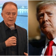 Fotos: Thiago Soares/Folha Vitória e Instagram (@realdonaldtrump)