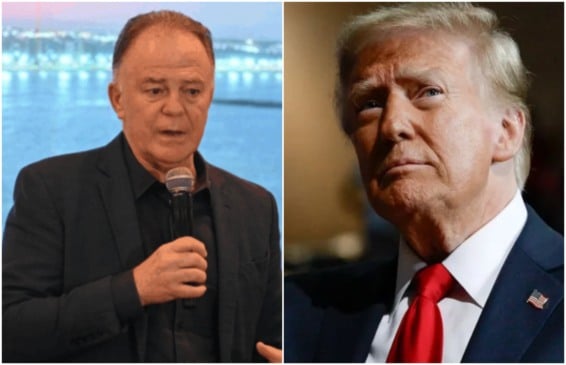 Fotos: Thiago Soares/Folha Vitória e Instagram (@realdonaldtrump)