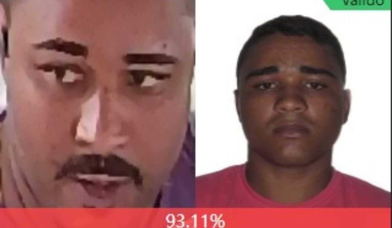 Thiago de Souza Amanço preso por reconhecimento facial