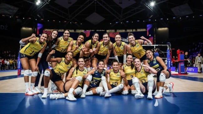 VNL: Brasil x Japão. Semifinal