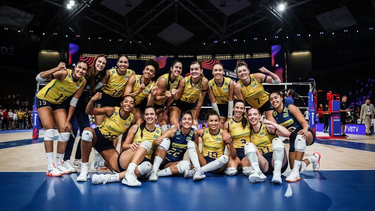 VNL: Brasil x Japão. Semifinal