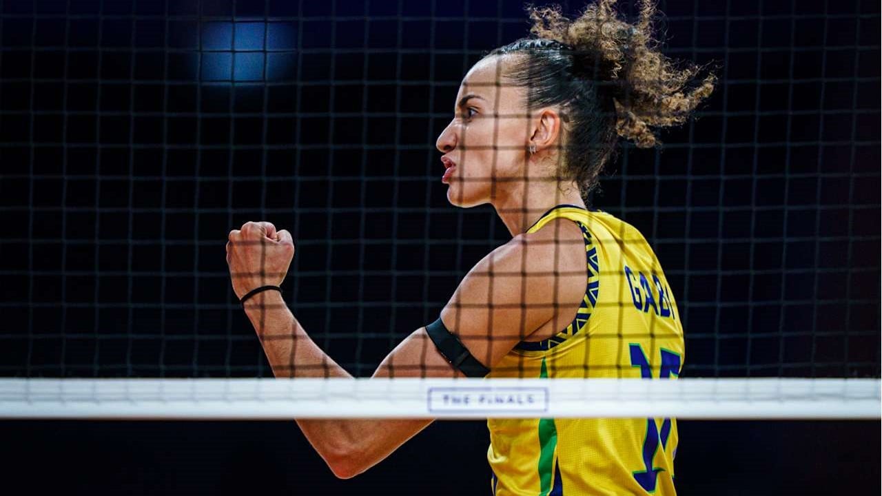 VNL: Brasil x Japão. Semifinal