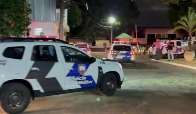 Viaturas da Polícia Militar em Cachoeiro
