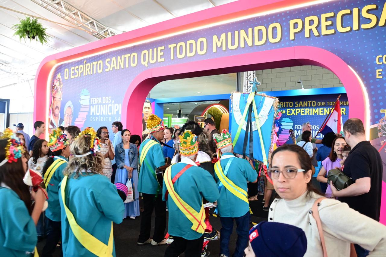 Feira dos municípios (Foto: Thiago Soares)