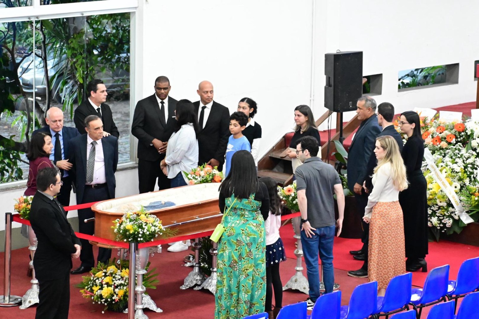 Velório pastor Gedelti (Foto: Thiago Soares)
