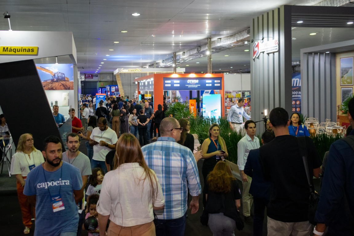 Um dos objetivos da ES Construção é colocar em contato fornecedores e empresas de construção. Crédito: Bárbara Becalli/Divulgação