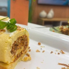 Rocambole de Arroz. Foto: Lucas Henrique Pisa