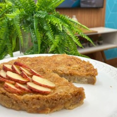 Torta de Maçã Alemã. Foto: Renata Schimid