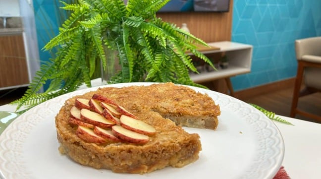 Torta de Maçã Alemã. Foto: Renata Schimid