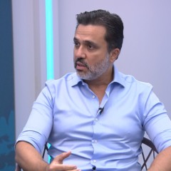 Fábio Cruz acredita que o setor de rochas pode equacionar a exportação para os EUA, mas afirma que já há prejuízo com o tarifaço americano. Crédito: Reprodução de TV