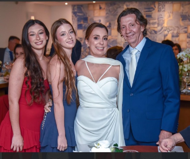 A boda intimista de Ana Paula Nascif e Luiz Fernando Magalhães