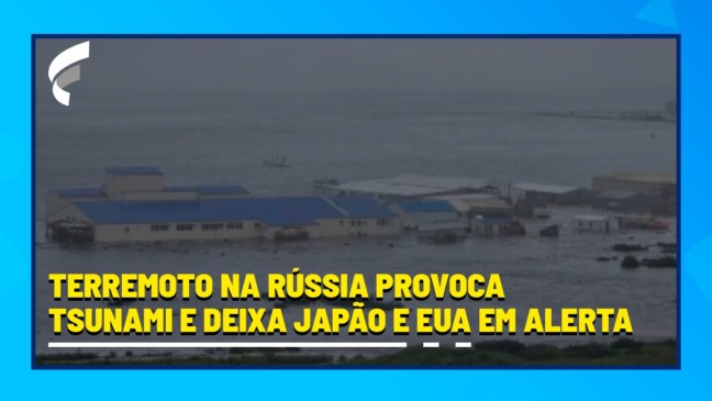 Terremoto na Rússia provoca tsunami e deixa Japão e EUA em alerta