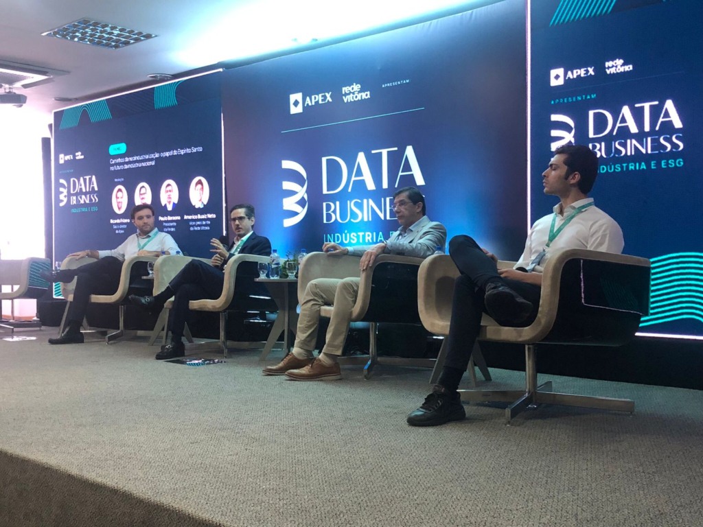 Data Business Indústria discutiu, além do tarifaço dos EUA, os rumos da indústria capixaba nos próximos anos. Crédito: Edu Kopernick