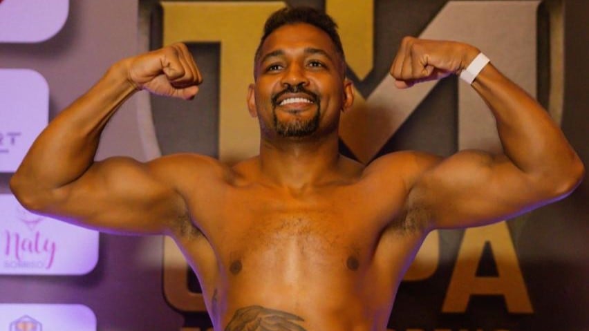 Copa Touro Moreno: pesagem.; Yamaguchi Falcão x Sérgio Dantas