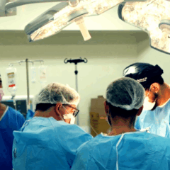 Sala de cirurgia no ES