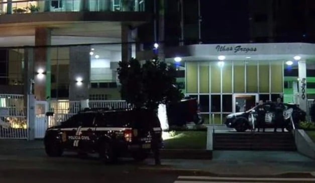 Apartamento de luxo roubado em Vila Velha (Foto/reprodução: TV Vitória)