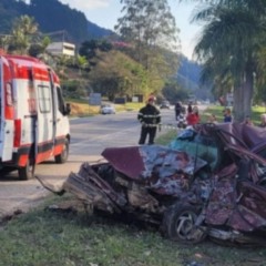 acidente com morte na br262