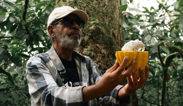 Durante o Chocolat Festival Bahia, visitei fazendas cacaueiras de Ilhéus (Foto: Wellinson Tibúrcio)