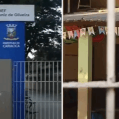 Escola invadida em Cariacica