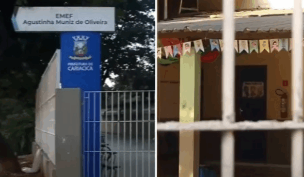 Escola invadida em Cariacica