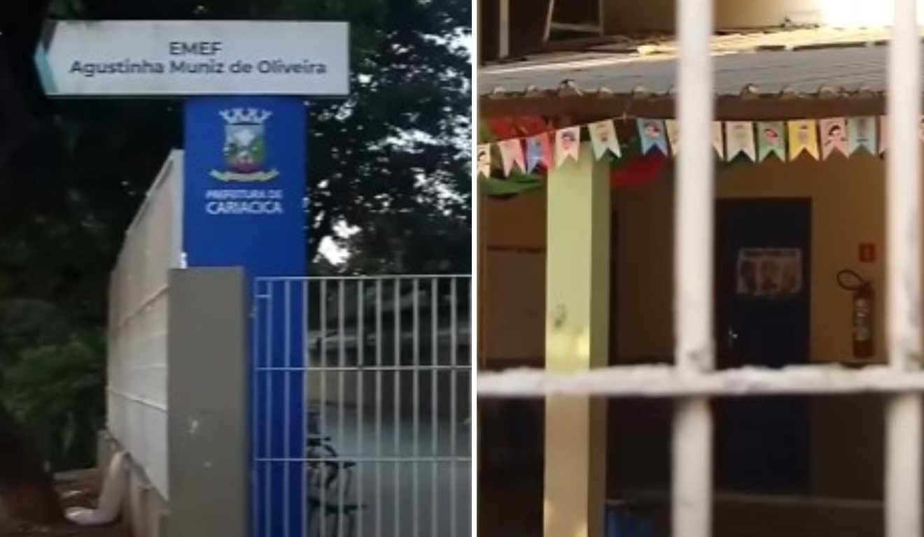 Escola invadida em Cariacica