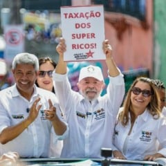 Lula pede taxação de super ricos em manifestação