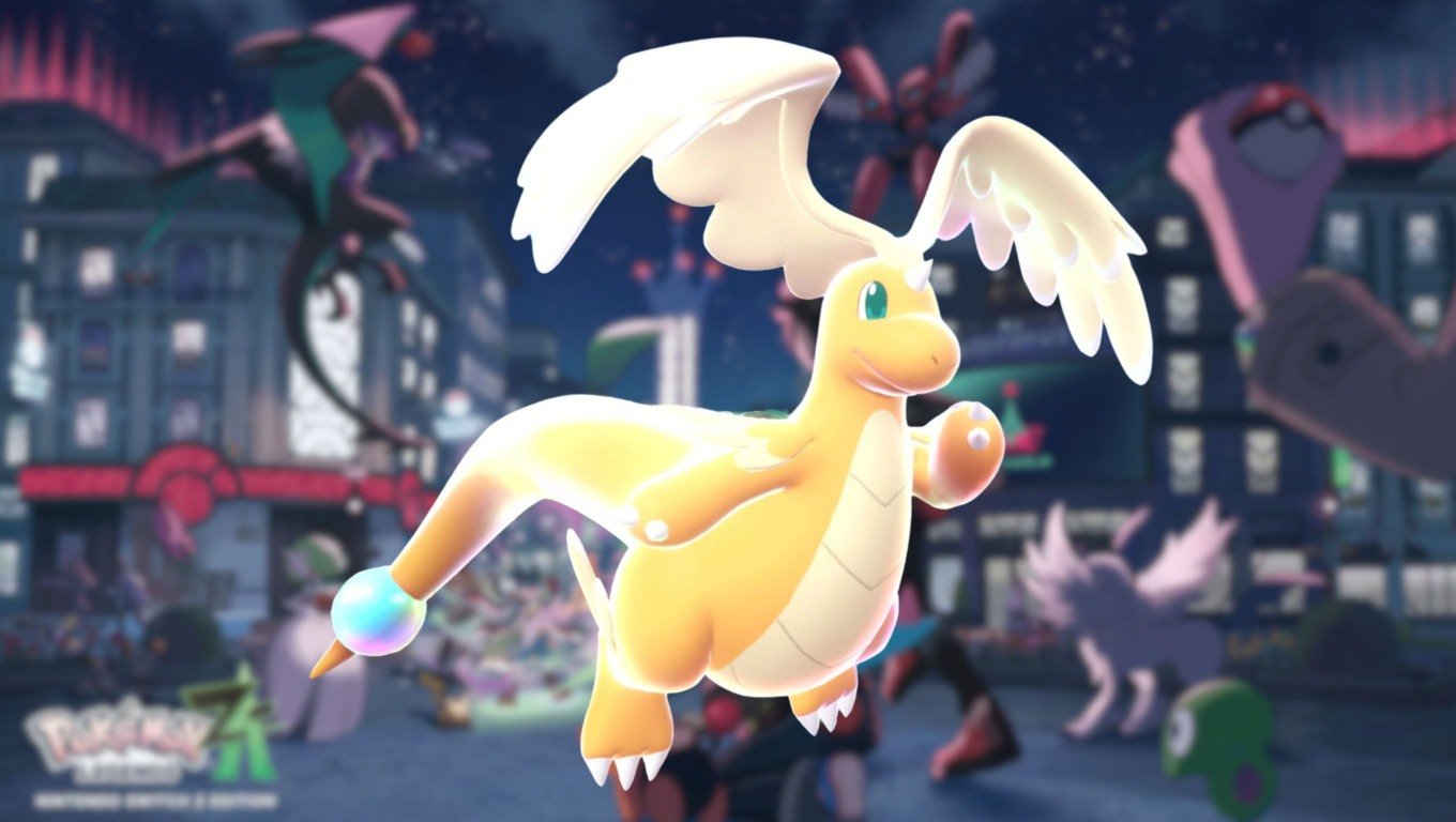 Mega Dragonite e Megaevoluções selvagens em Pokémon Legends: Z-A