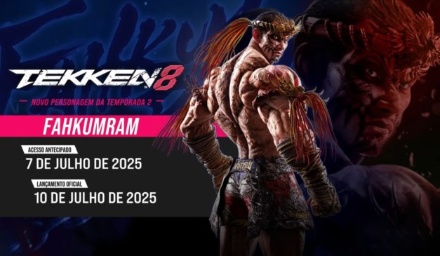 Novo DLC de TEKKEN 8 traz de volta Fahkumram