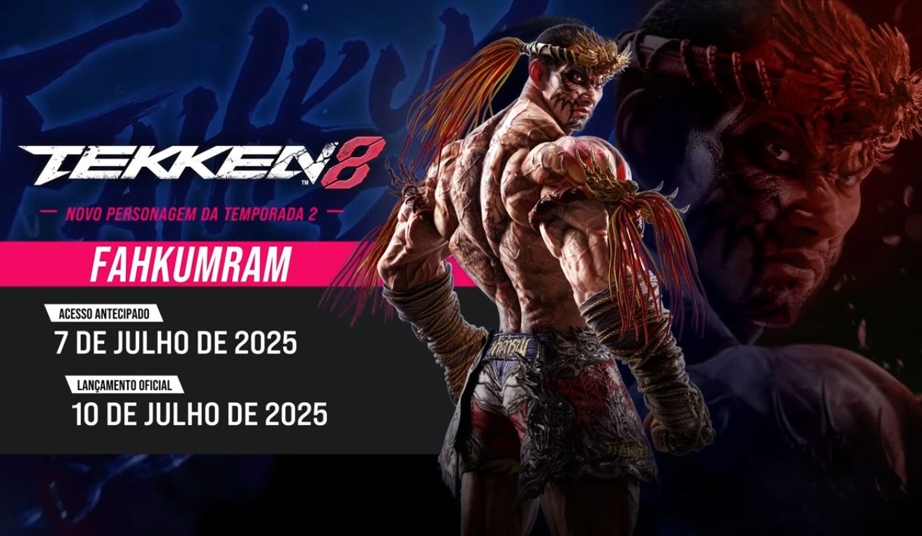Novo DLC de TEKKEN 8 traz de volta Fahkumram