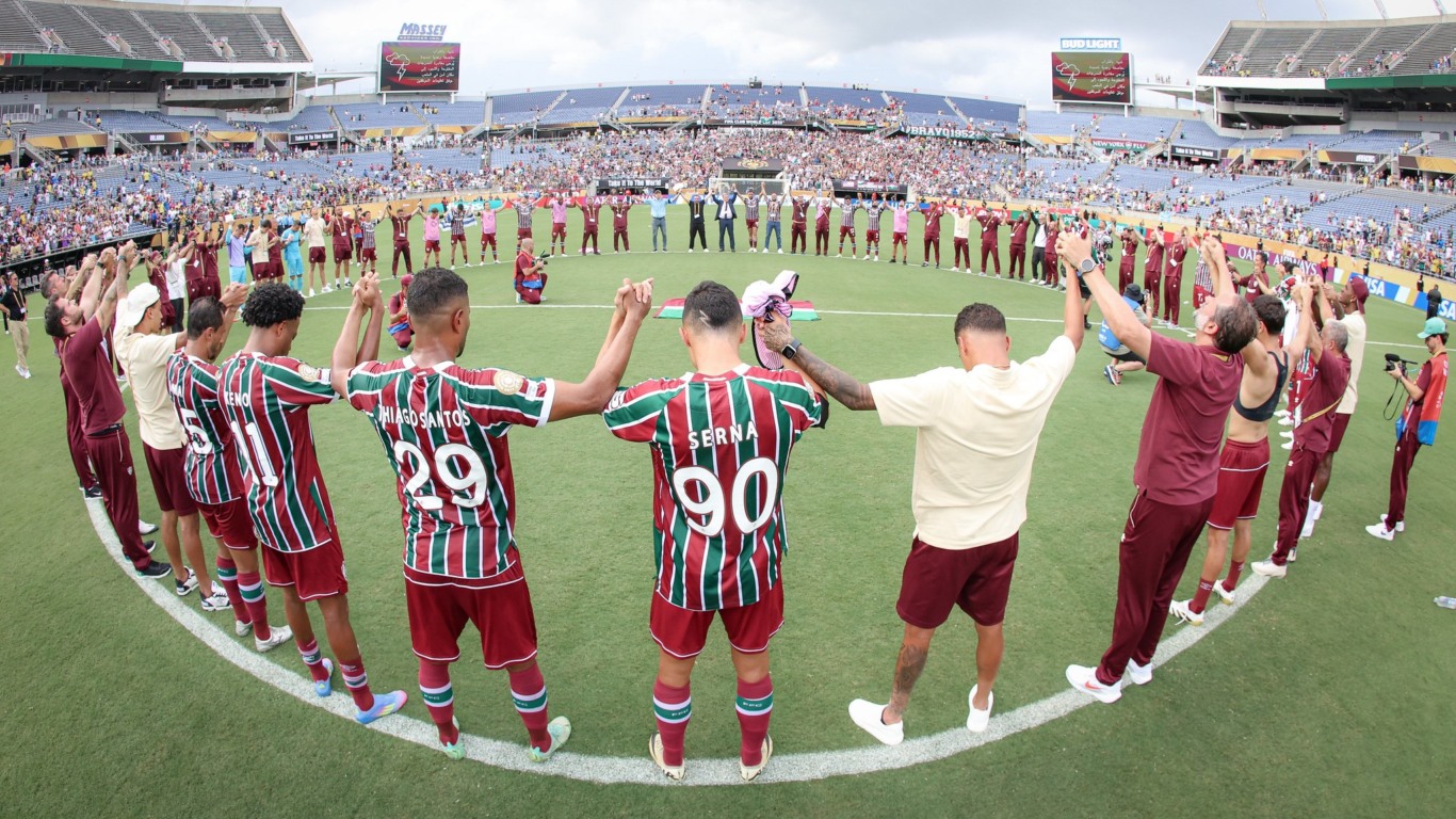 luminense x Al Hilal - 04/07/2025 Orlando, FL, EUA - 04/07/2025 - Camping World Stadium - Fluminense enfrenta o Al Hilal, nesta tarde em Orlando, pelas quartas de final da Copa do Mundo de Clubes da FIFA 2025. FOTO: MARCELO GONÇALVES / FLUMINENSE F.C.
