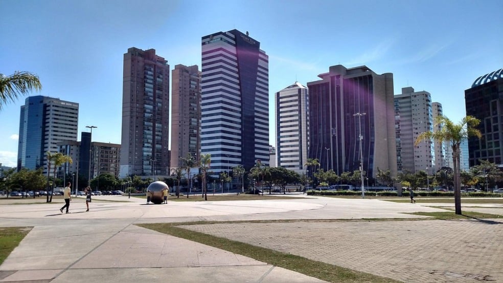 Imagem mostra a Praça do Papa, em Vitória (Foto: Alexander Santos/Tripadvisor)