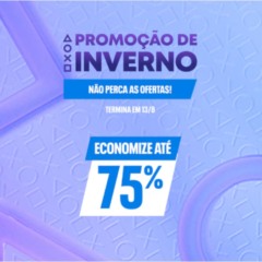 Promoção de Inverno na PS Store tem jogos com até 75% de desconto