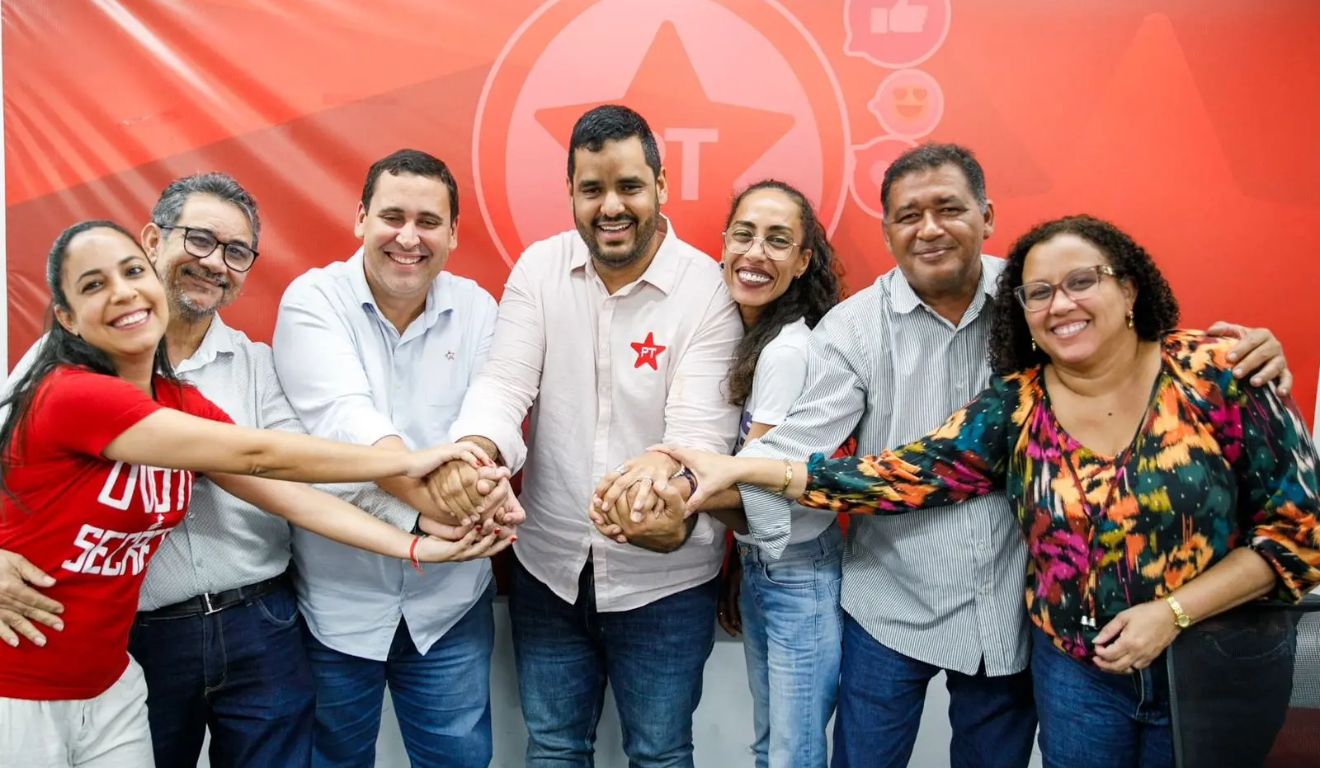 Tássio Brito foi eleito presidente do PT Bahia.