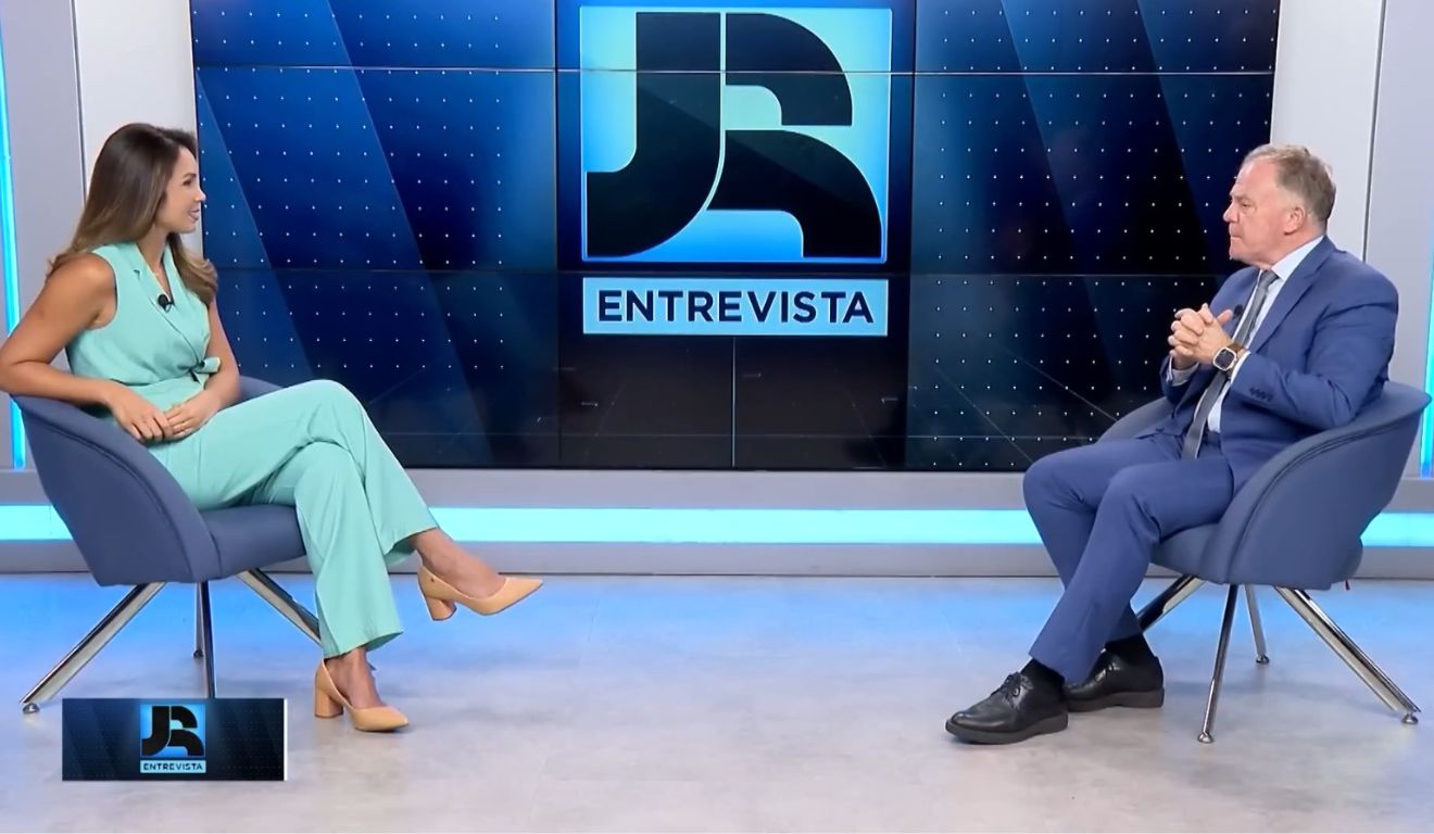 Renato Casagrande no Jornal da Record