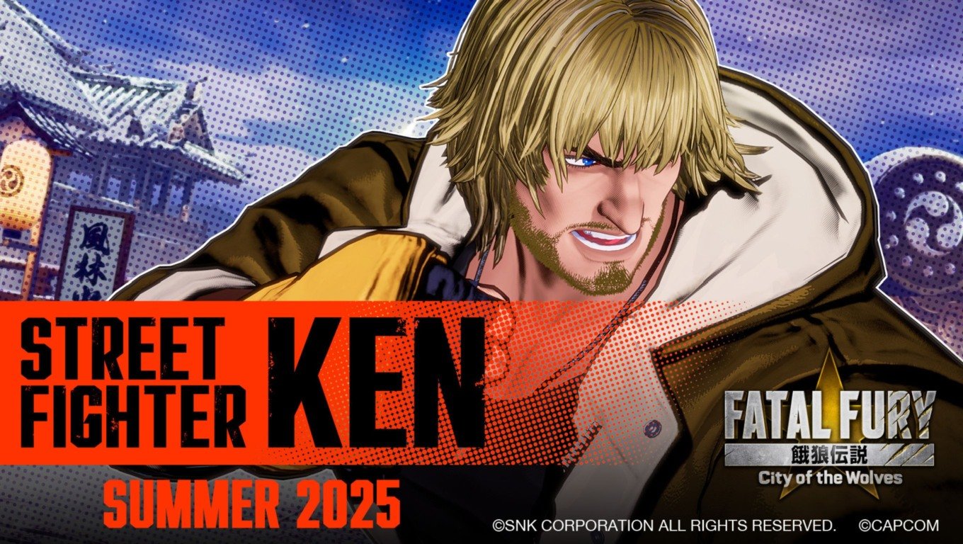 Saiu o trailer de Ken Masters em Fatal Fury: City of the Wolves