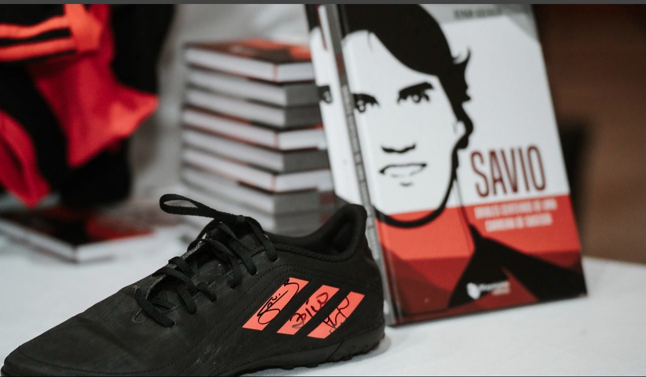 Lançamento da biografia do Sávio Bortolini, ex-Flamengo.