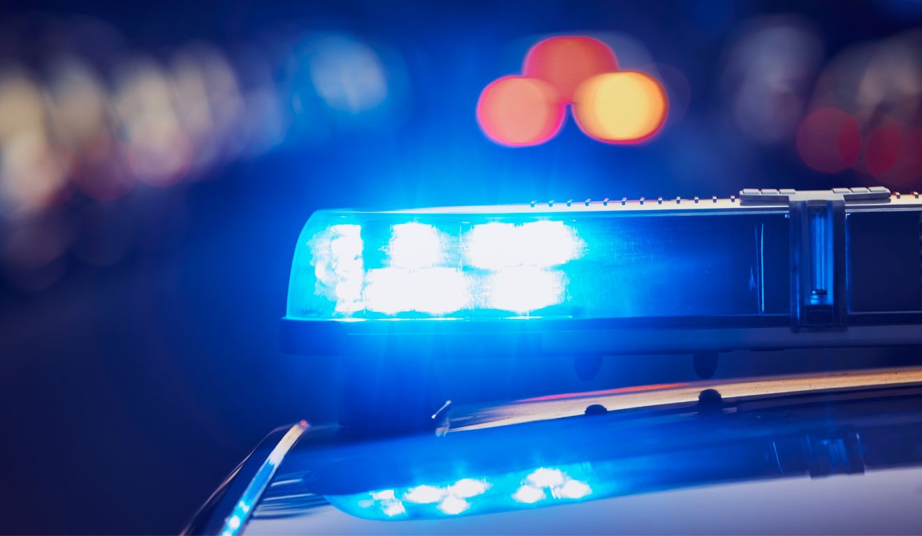 sirene giroflex carro de polícia viatura