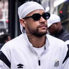 Neymar desembarca no aeroporto de Vitória. 09/07/2025