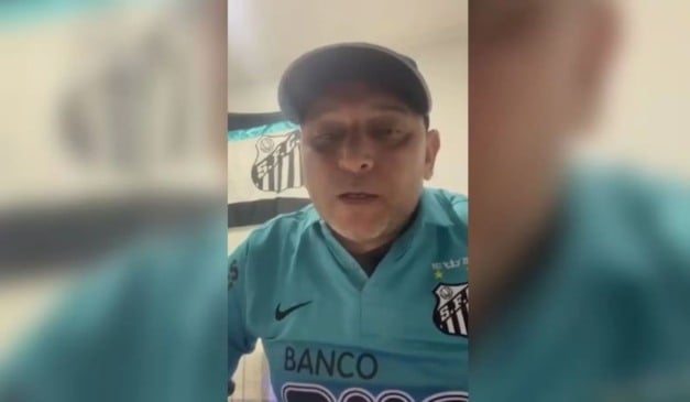 Torcedor do Santos que discutiu com Neymar