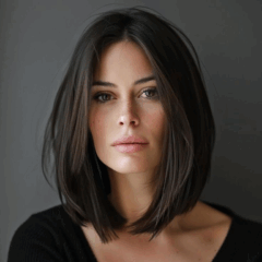 Long Bob em camadas/Foto Pinterest