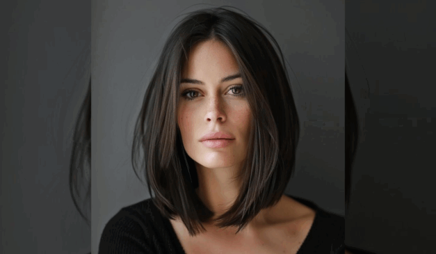 Long Bob em camadas/Foto Pinterest