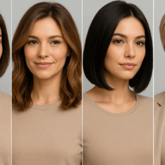 Em setembro de 2025, cortes como long bob, pixie e camadas longas serão tendência entre as mulheres que buscam renovar o visual com estilo e praticidade/Foto: ChatGPT