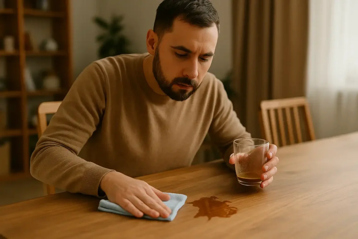 6 dicas para tirar manchas de café da mesa de madeira