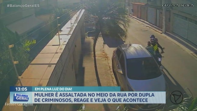 Mulher é agredida em assalto na rua São Paulo em Vila Velha