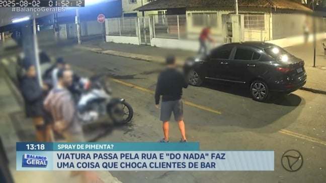 Polícia usa spray de pimenta em bar e gera revolta em Serra